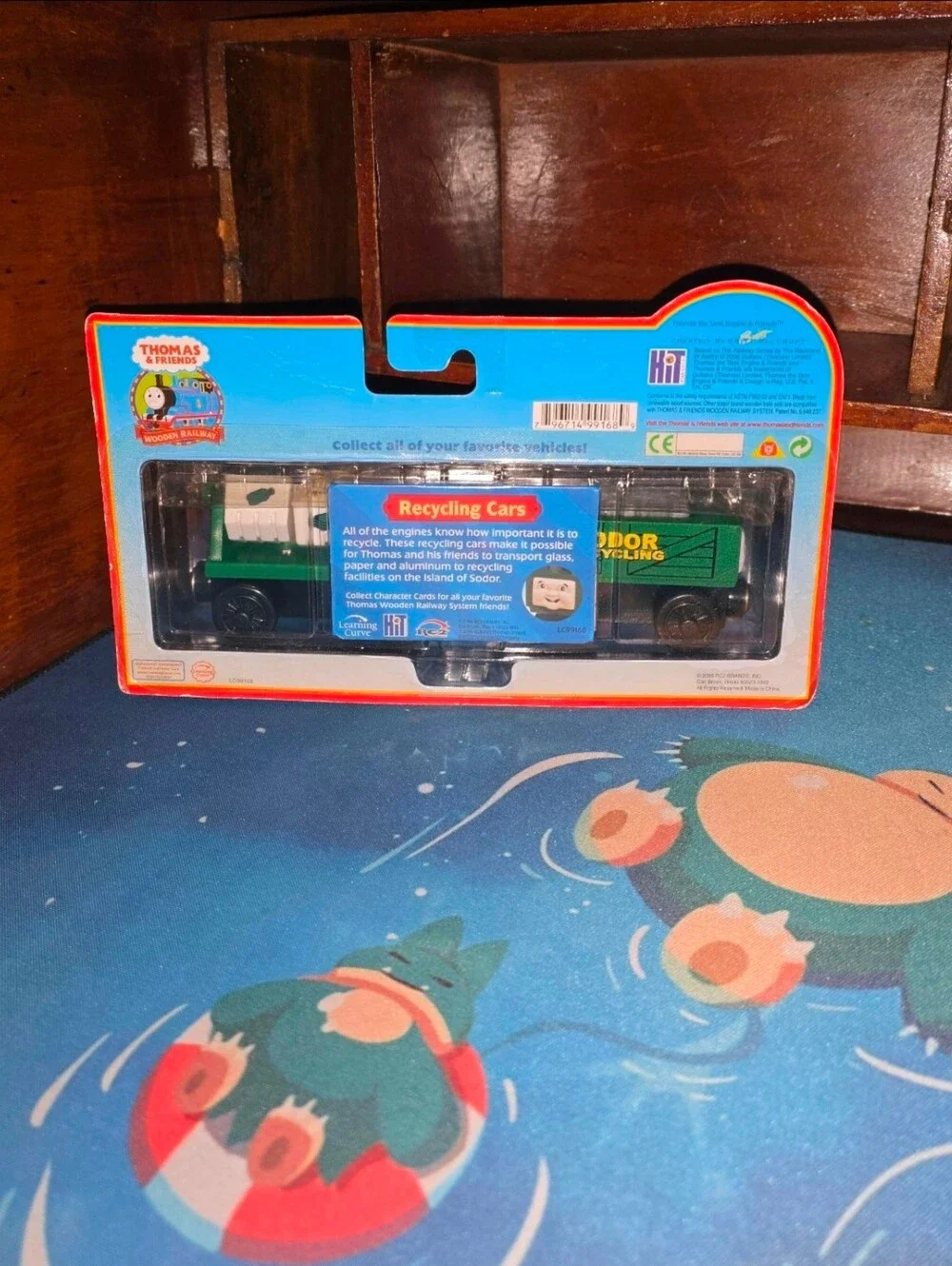 Thomas & Friends - Wooden Railway RECYCLING CARS 2005 LC99168 RARE HTF NEW!!
